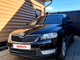 2016 Skoda Rapid I, чёрный, 450000 рублей, вид 1
