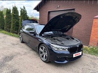 2015 BMW 7 серии 730d xDrive VI (G11/G12), чёрный, 3440000 рублей, вид 1
