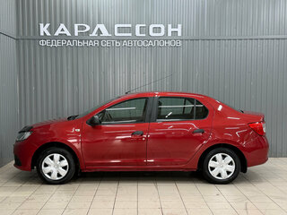 2018 Renault Logan II Рестайлинг, красный, 769000 рублей, вид 5