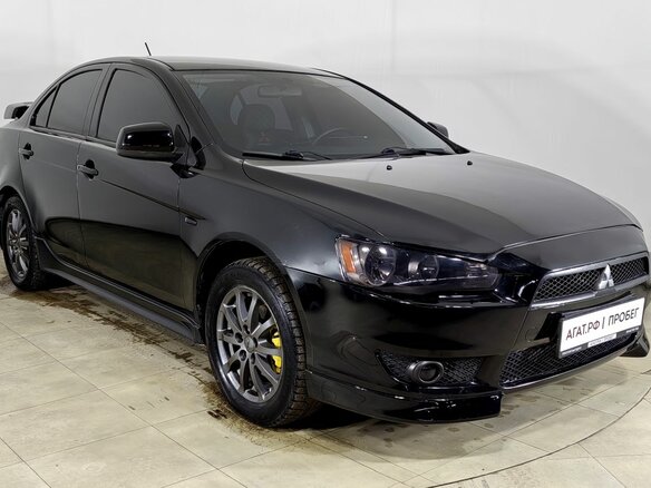 2008 Mitsubishi Lancer X, чёрный, 750000 рублей