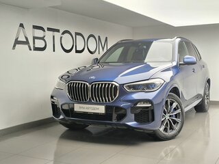 2020 BMW X5 30d IV (G05/G18), синий, 6770000 рублей, вид 1
