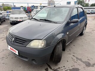 2009 Renault Logan I, серый, 170000 рублей, вид 2