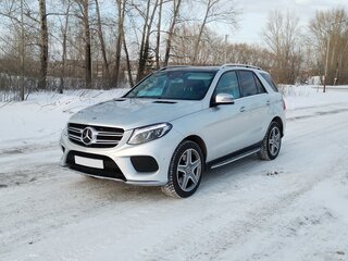 2018 Mercedes-Benz GLE 400 9G-Tronic I (W166), серебристый, 3900000 рублей, вид 1
