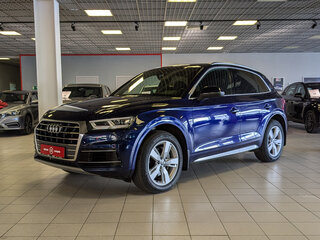 2020 Audi Q5 II (FY), синий, 3299500 рублей, вид 4