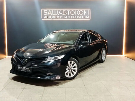 2018 Toyota Camry VIII (XV70), чёрный, 2070000 рублей, вид 1