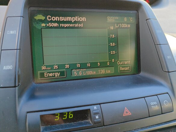 2008 Toyota Prius II Рестайлинг (XW20), синий, 680000 рублей - вид 22