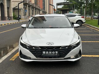 2022 Hyundai Elantra VII (CN7), белый, 1310000 рублей, вид 2