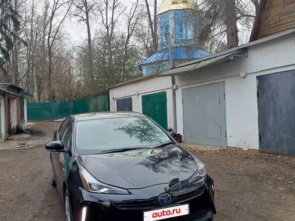 2019 Toyota Prius IV Рестайлинг (XW50), чёрный, 1700000 рублей - вид 6