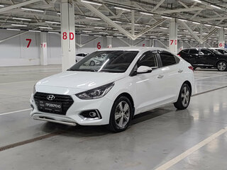 2019 Hyundai Solaris II, белый, 1110000 рублей, вид 1