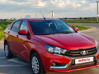 2017 Lada (ВАЗ) Vesta I, красный, 690000 рублей, вид 2
