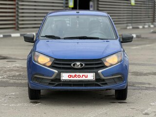 2021 Lada (ВАЗ) Granta I Рестайлинг, синий, 460000 рублей, вид 2