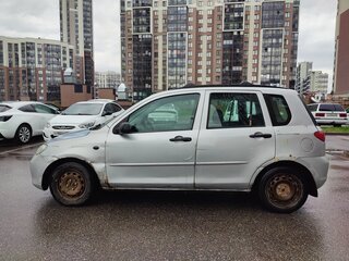 2004 Mazda 2 I (DY), белый, 120000 рублей, вид 4
