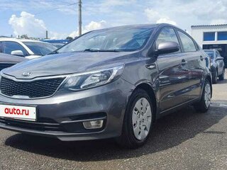 2017 Kia Rio III Рестайлинг, серый, 900000 рублей, вид 1