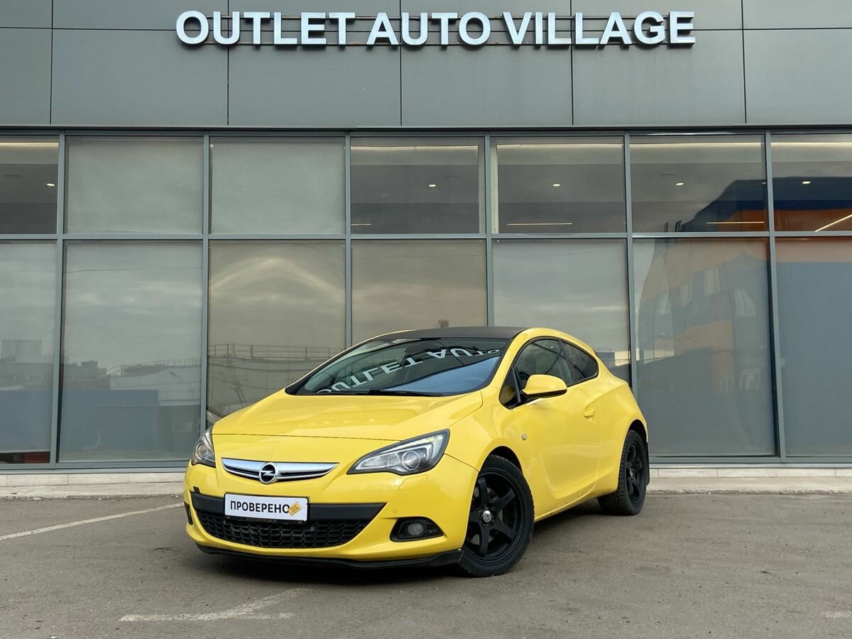 Opel Astra GTC J Рестайлинг