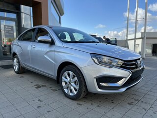 2026 Lada (ВАЗ) Vesta I Рестайлинг (NG), серебристый, 1805000 рублей, вид 3