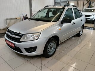 2015 Lada (ВАЗ) Granta I, серебристый, 365000 рублей, вид 1