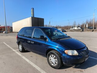 2002 Chrysler Voyager IV, синий, 270000 рублей, вид 1