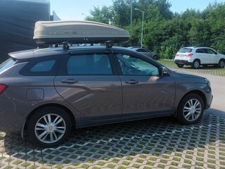 2019 Lada (ВАЗ) Vesta SW I, серый, 900000 рублей, вид 1