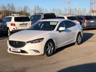 2017 Mazda 6 III (GJ) Рестайлинг, белый, 1599000 рублей, вид 1