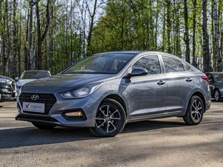 2018 Hyundai Solaris II, серый, 1130000 рублей, вид 1