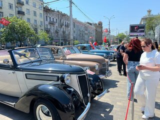 1956 ГАЗ М-20 «Победа», голубой, 1400000 рублей, вид 4