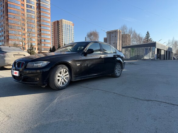 2010 BMW 3 серии 318i V (E90/E91/E92/E93) Рестайлинг, чёрный, 950000 рублей