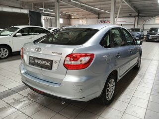 2015 Lada (ВАЗ) Granta I, голубой, 340000 рублей, вид 5
