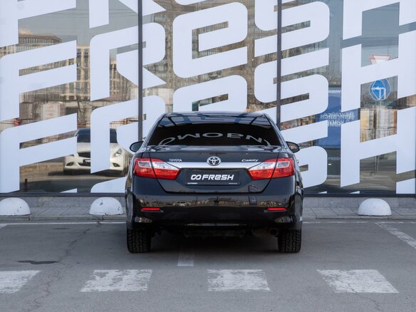 2012 Toyota Camry VII (XV50), чёрный, 1570000 рублей - вид 3