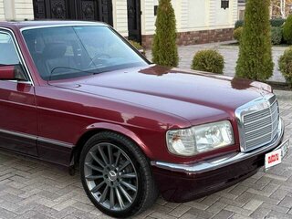 1991 Mercedes-Benz S-Класс 300 II (W126) Рестайлинг, красный, 1299000 рублей, вид 4