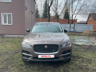 2017 Jaguar F-Pace I, коричневый, 1900000 рублей, вид 2
