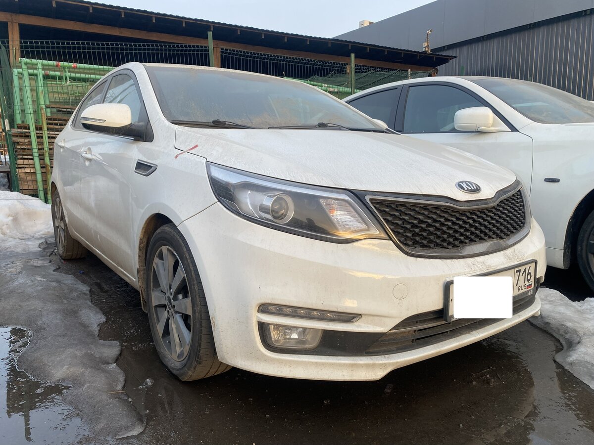 Kia Rio III Рестайлинг