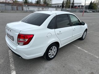2019 Lada (ВАЗ) Granta I Рестайлинг, белый, 585000 рублей, вид 4