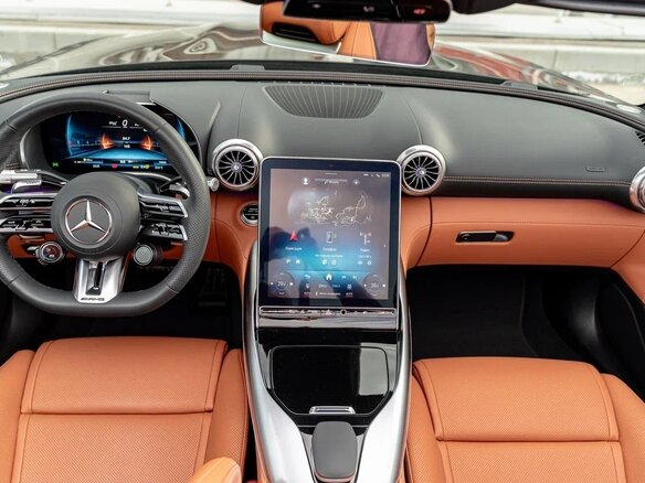 2025 Mercedes-Benz SL-Класс AMG SL 43 43 AMG IV (R232), чёрный, 15490000 рублей - вид 19