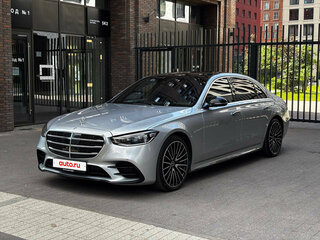 2021 Mercedes-Benz S-Класс 450 4MATIC VII (W223), серебристый, 8390000 рублей, вид 1