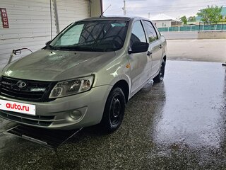 2014 Lada (ВАЗ) Granta I, серебристый, 320000 рублей, вид 1