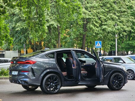 2021 BMW X6 30d III (G06), серый, 6950000 рублей, вид 5