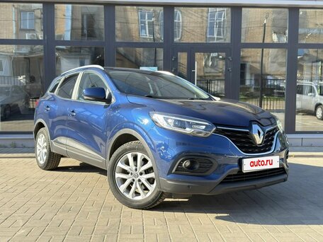 2020 Renault Kadjar I Рестайлинг, синий, 1850000 рублей, вид 3