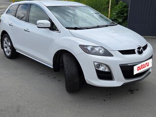 2010 Mazda CX-7 I Рестайлинг, белый, 1100000 рублей, вид 2
