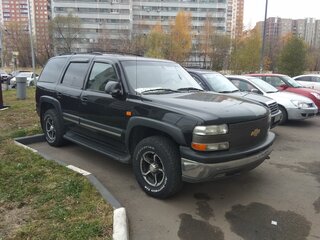 2005 Chevrolet Tahoe II, чёрный, 630000 рублей, вид 4