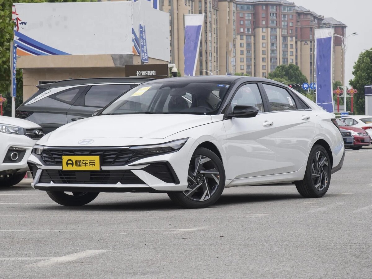 Hyundai Elantra VII (CN7) Рестайлинг
