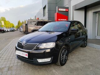 2014 Skoda Rapid I, чёрный, 430000 рублей, вид 3