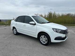 2019 Lada (ВАЗ) Granta I Рестайлинг, белый, 585000 рублей, вид 2