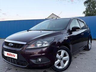 2009 Ford Focus II Рестайлинг, фиолетовый, 550000 рублей, вид 1