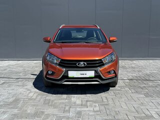 2021 Lada (ВАЗ) Vesta SW Cross I, оранжевый, 1195000 рублей, вид 3