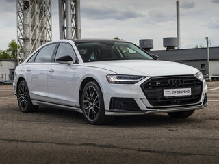 2020 Audi S8 Long IV (D5), белый, 7921400 рублей, вид 4