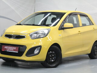 2011 Kia Picanto II, жёлтый, 569000 рублей, вид 1