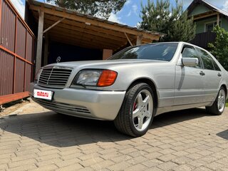 1995 Mercedes-Benz S-Класс 500 III (W140) Рестайлинг, серебристый, 855555 рублей, вид 1