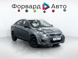 2011 Hyundai Solaris I, серый, 660000 рублей, вид 1