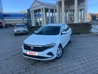 2021 Volkswagen Polo VI, белый, 1420000 рублей, вид 1