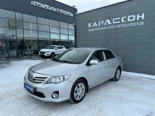 2013 Toyota Corolla X (E140, E150) Рестайлинг, серый, 880000 рублей, вид 1